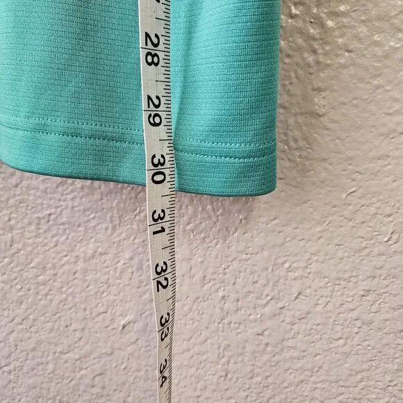 Under Armour Men’s XL Green Performance Polo Shirt Loose Fit HeatGear Golf U760 - Picture 6 of 10